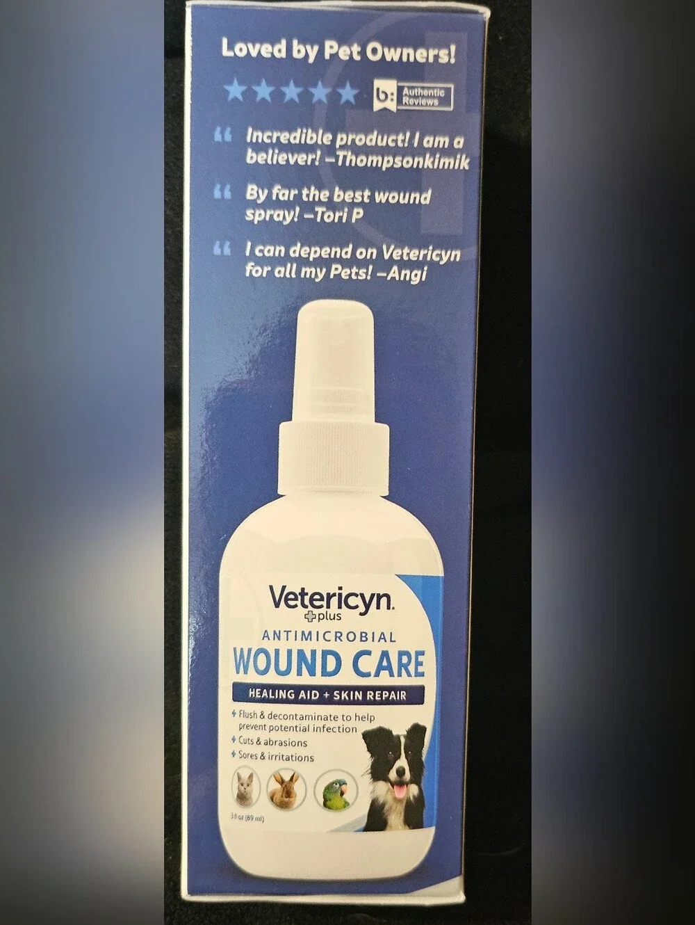 Vetericyn Antimicrobial Wound Care Gel for Dogs And Pets